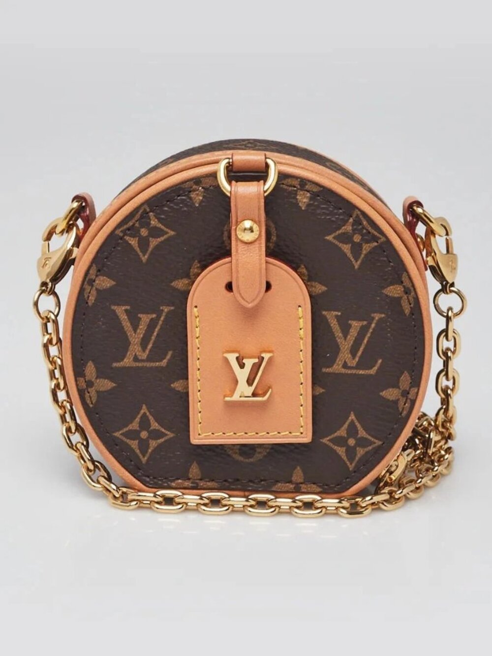 Louis Vuitton Monogram Canvas Boite Chapeau Necklace Bag